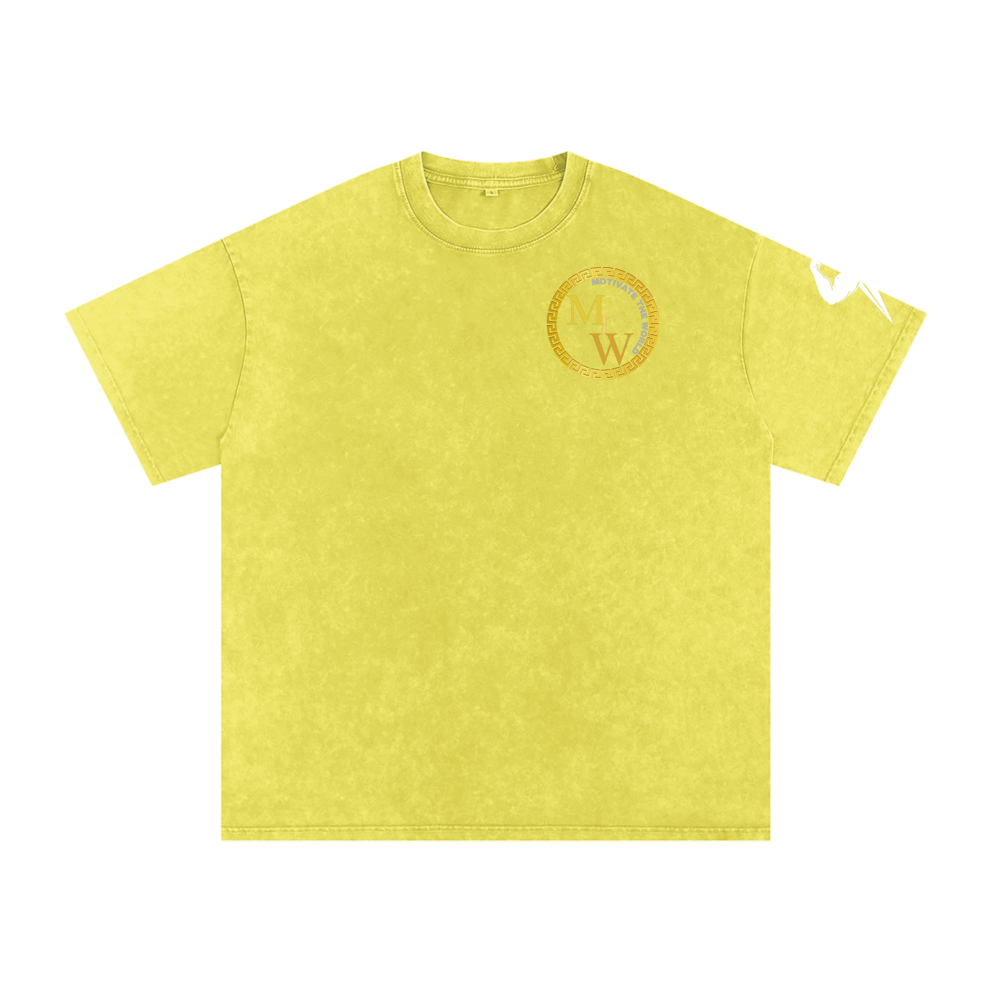 MTW Snow Washed Oversized Cotton T-Shirt