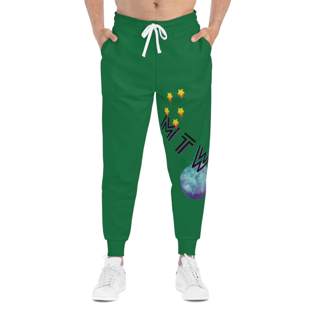 MTW Men/Women Athletic Joggers With Colorful MTW Design