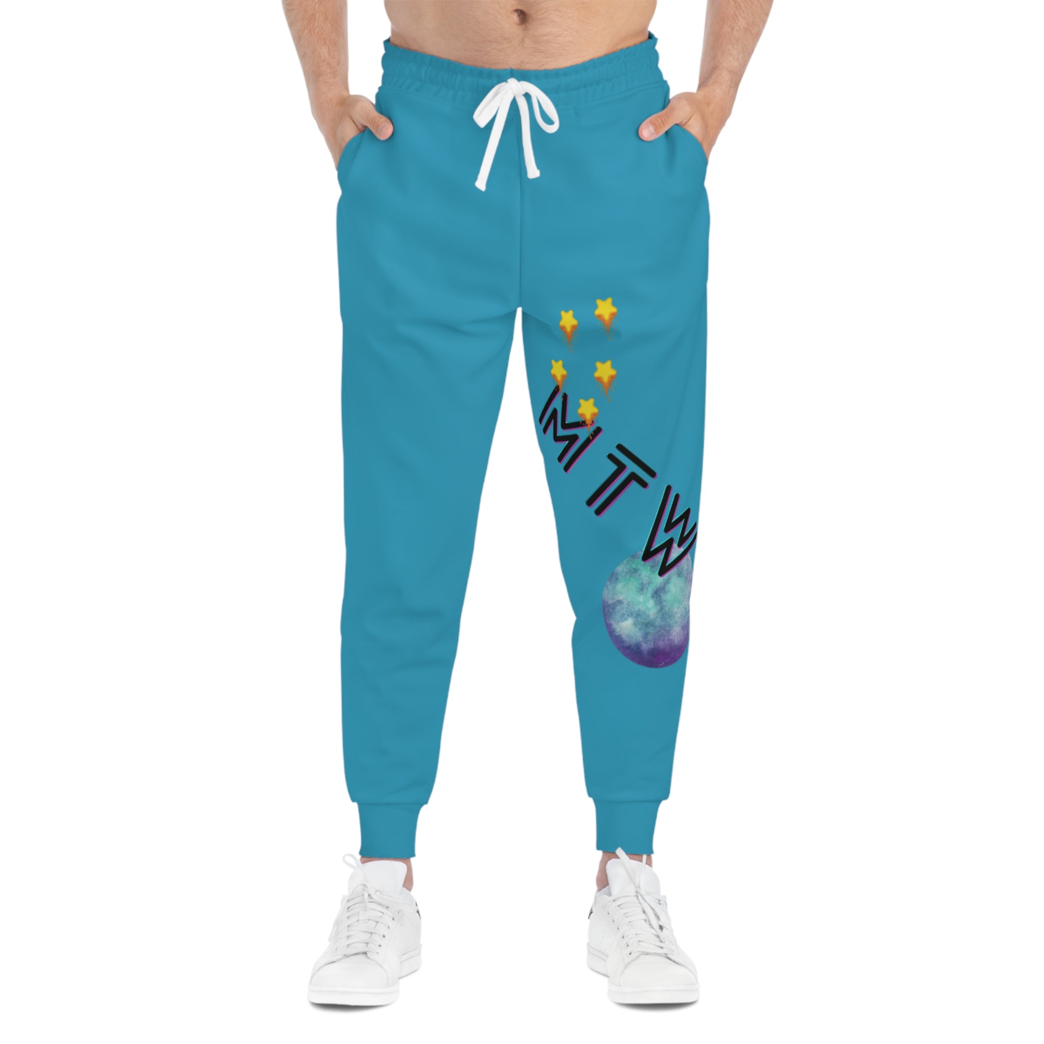 MTW Men/Women Athletic Joggers With Colorful MTW Design