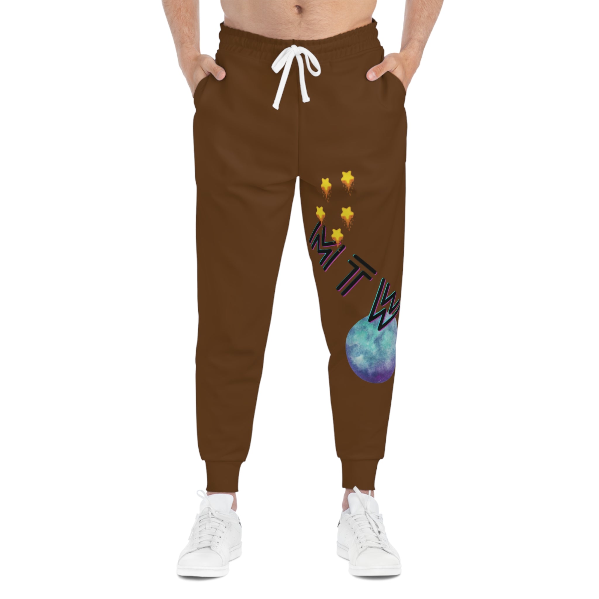 MTW Men/Women Athletic Joggers With Colorful MTW Design