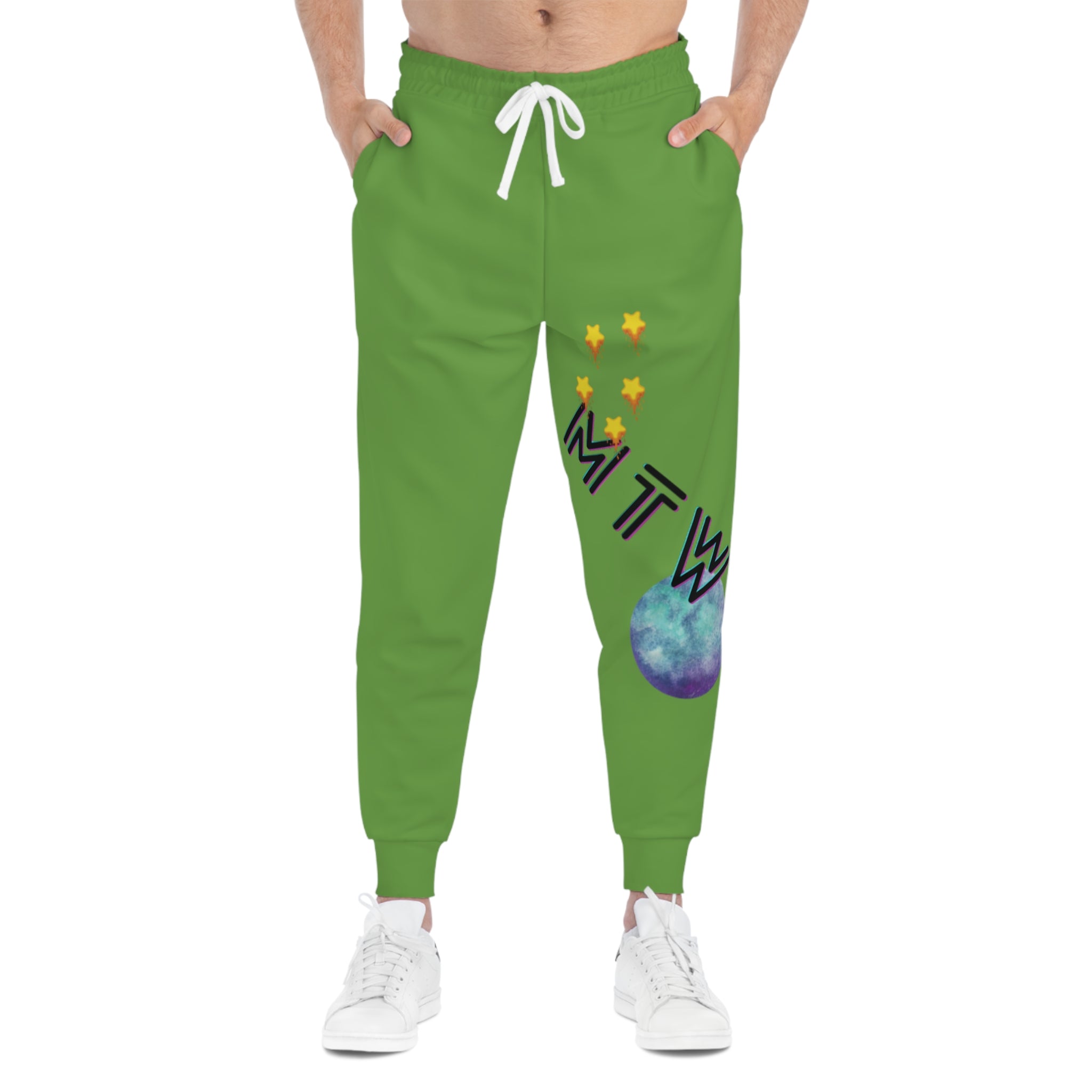 MTW Men/Women Athletic Joggers With Colorful MTW Design