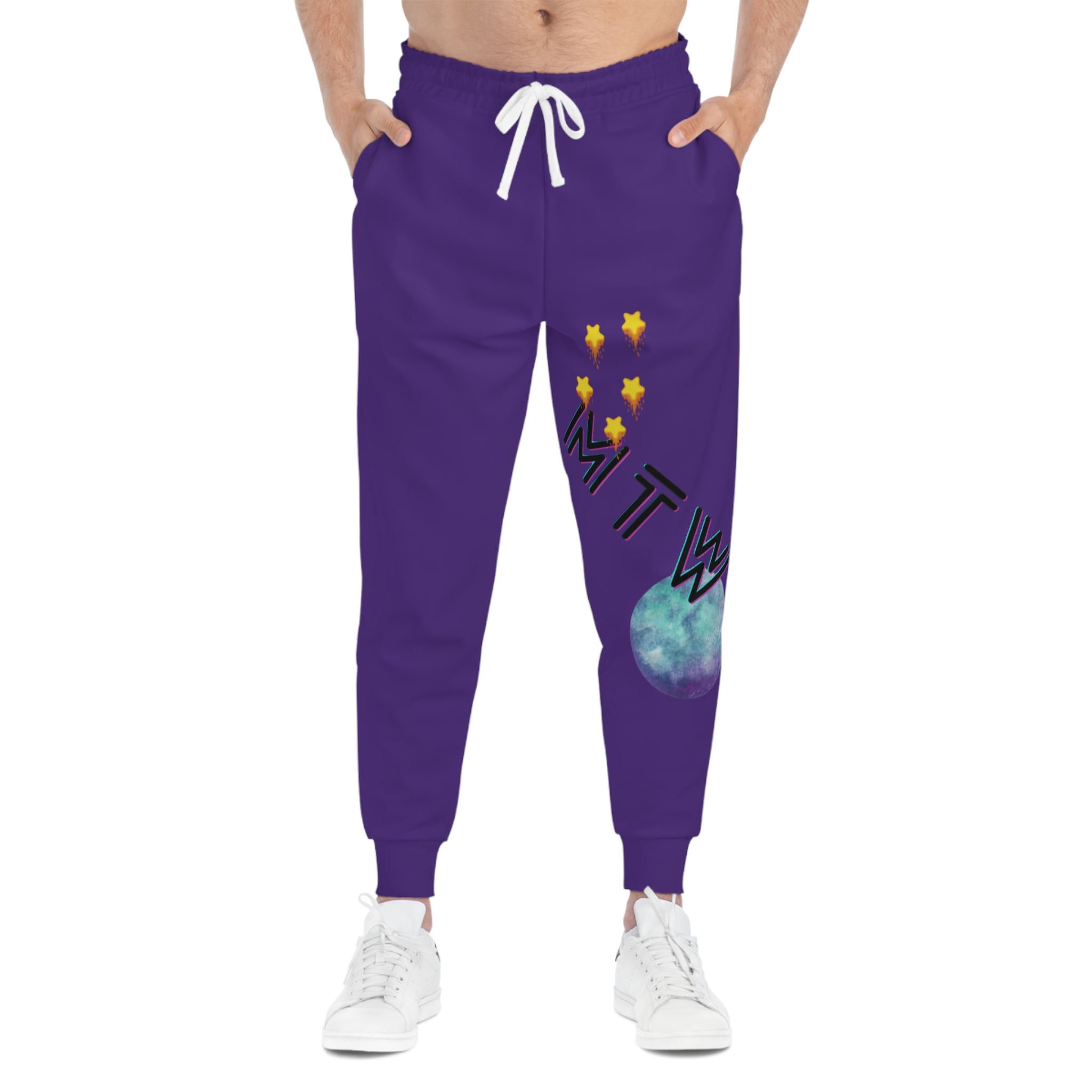 MTW Men/Women Athletic Joggers With Colorful MTW Design