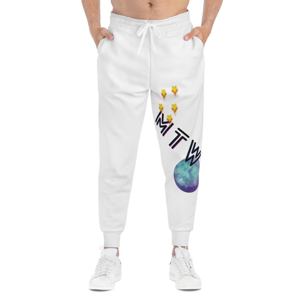 MTW Men/Women Athletic Joggers With Colorful MTW Design