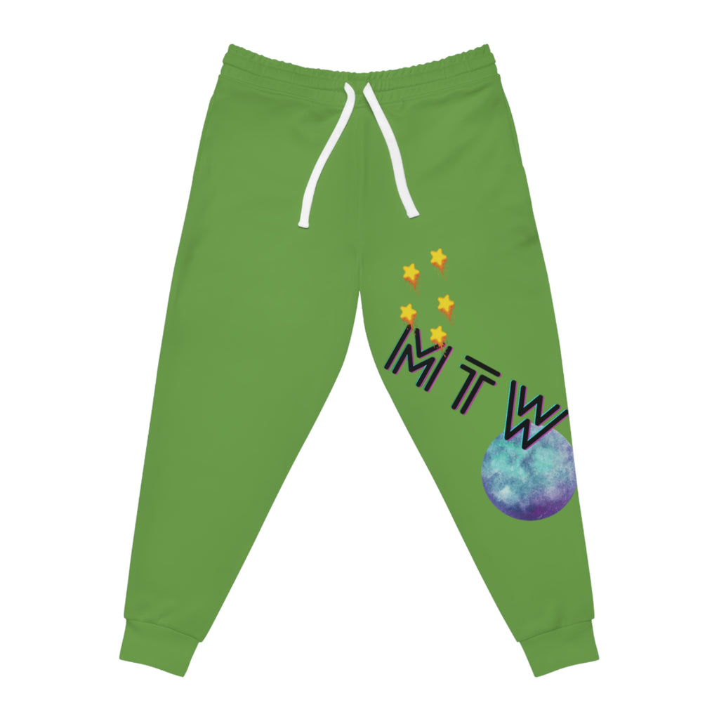MTW Men/Women Athletic Joggers With Colorful MTW Design