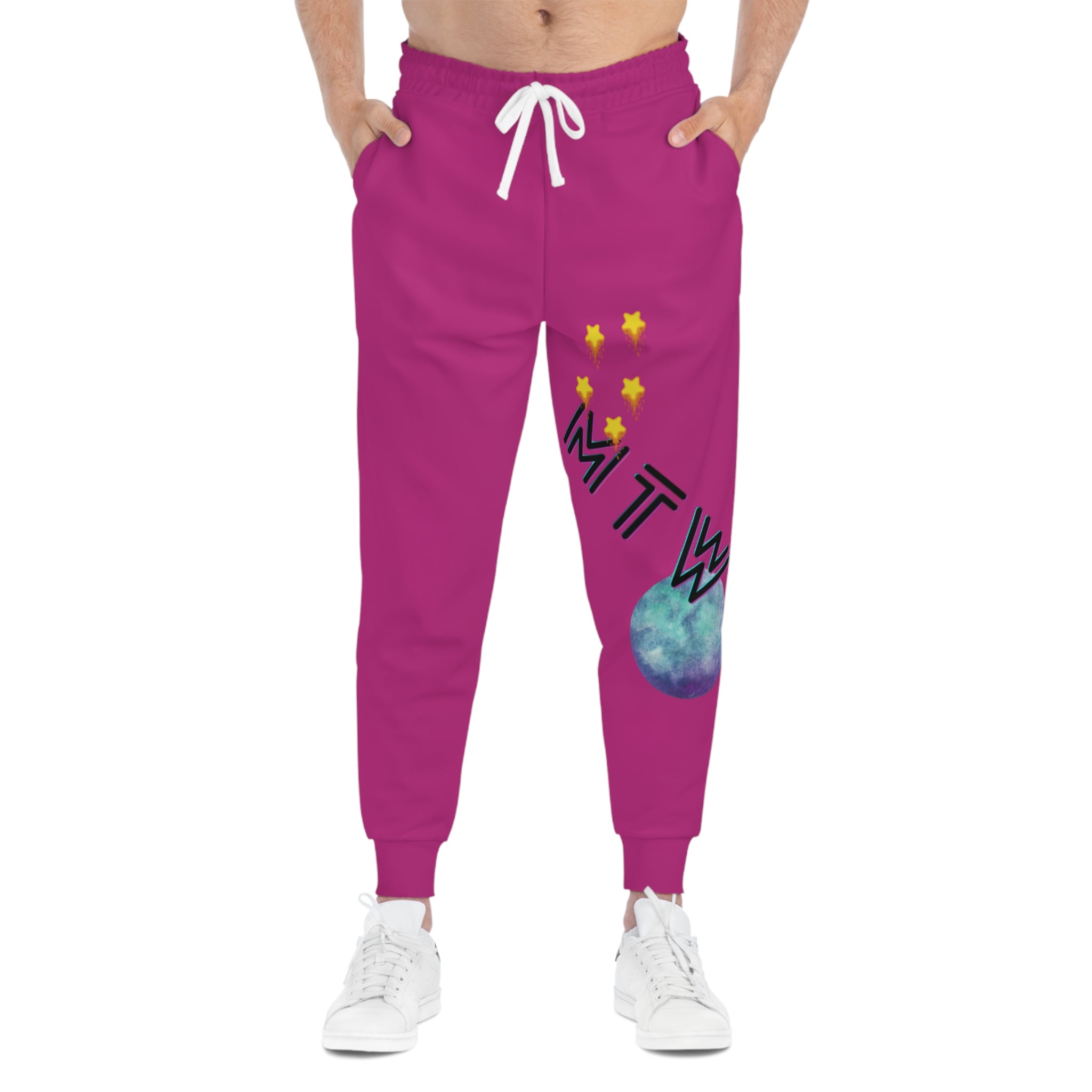 MTW Men/Women Athletic Joggers With Colorful MTW Design