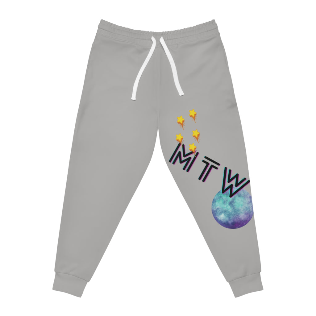 MTW Men/Women Athletic Joggers With Colorful MTW Design