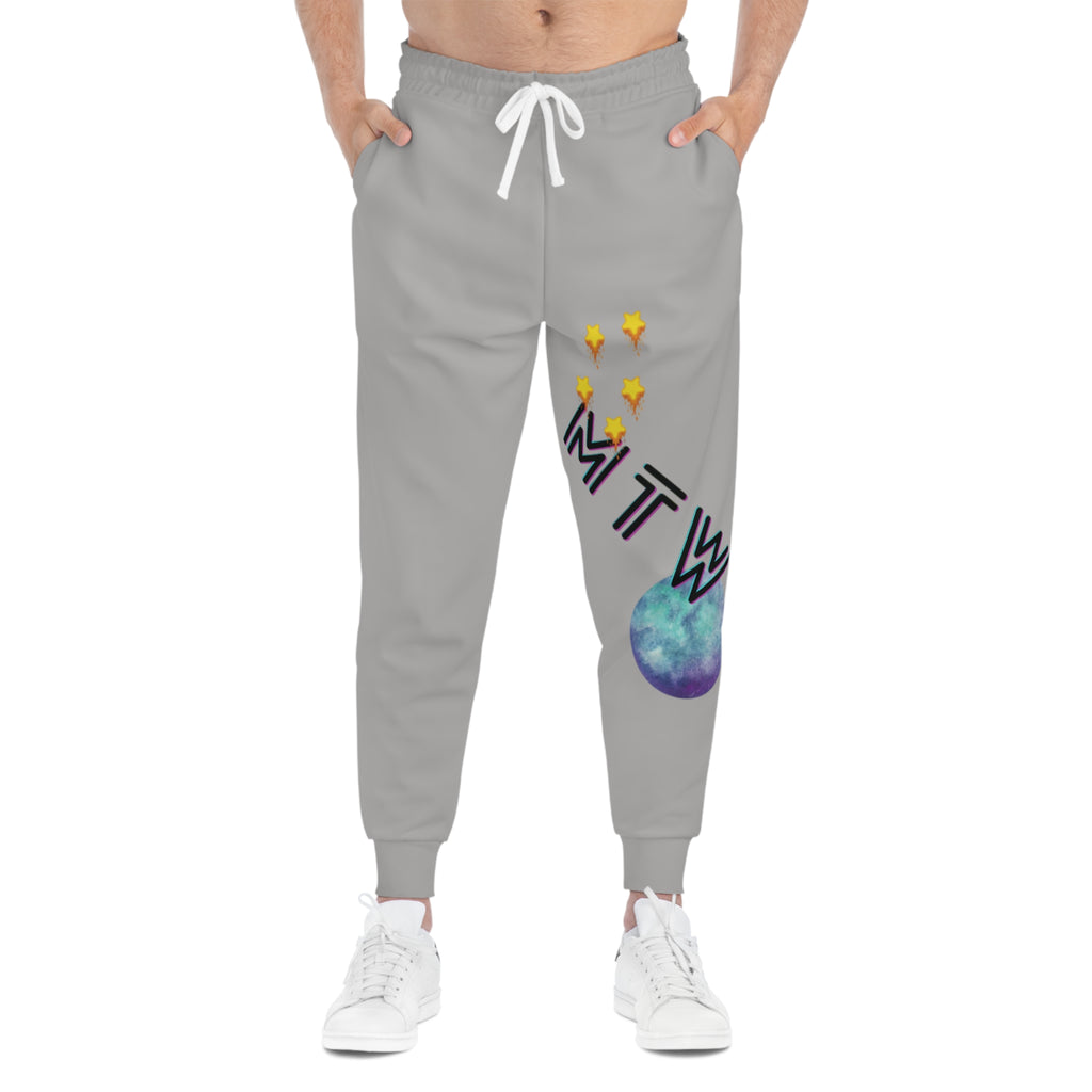 MTW Men/Women Athletic Joggers With Colorful MTW Design