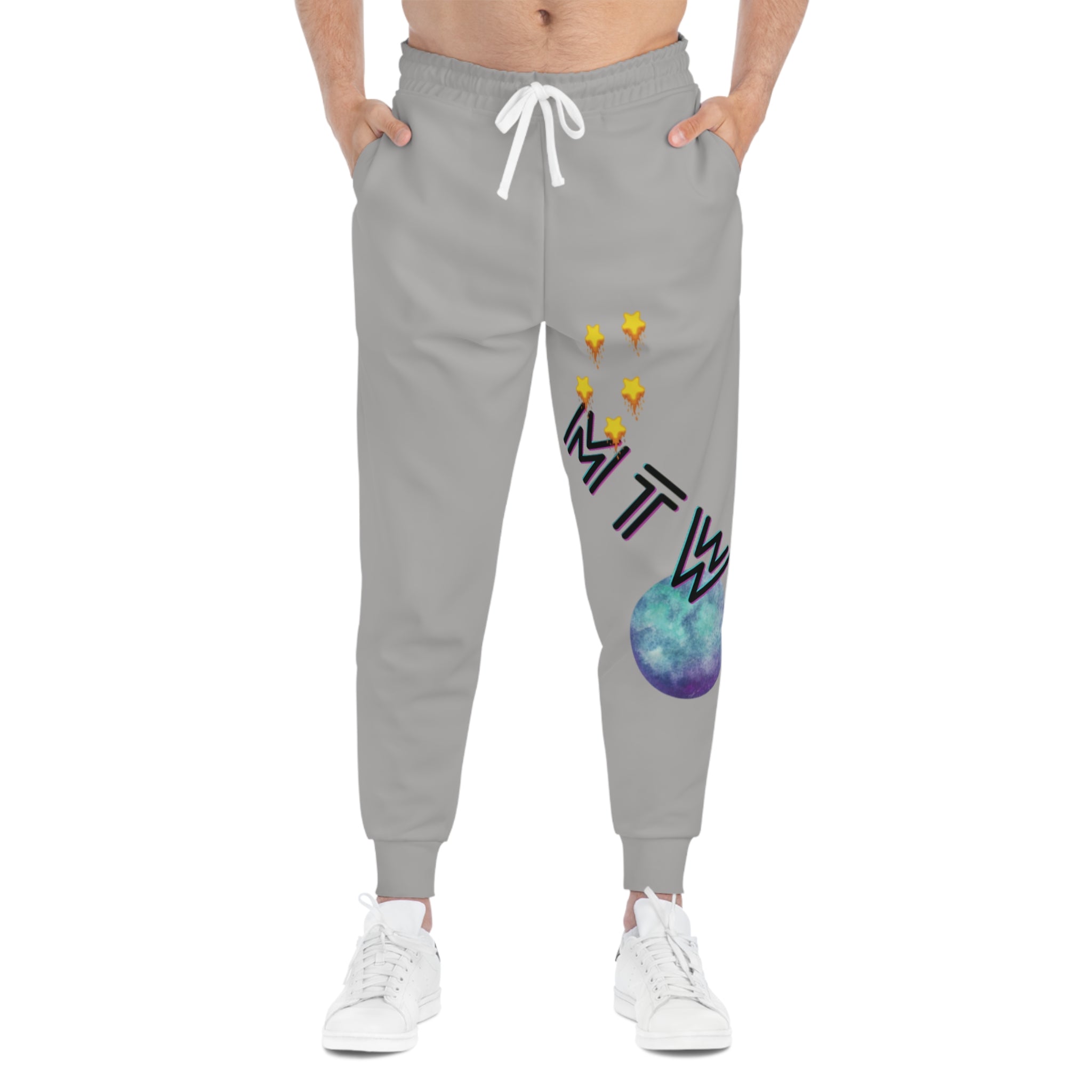 MTW Men/Women Athletic Joggers With Colorful MTW Design