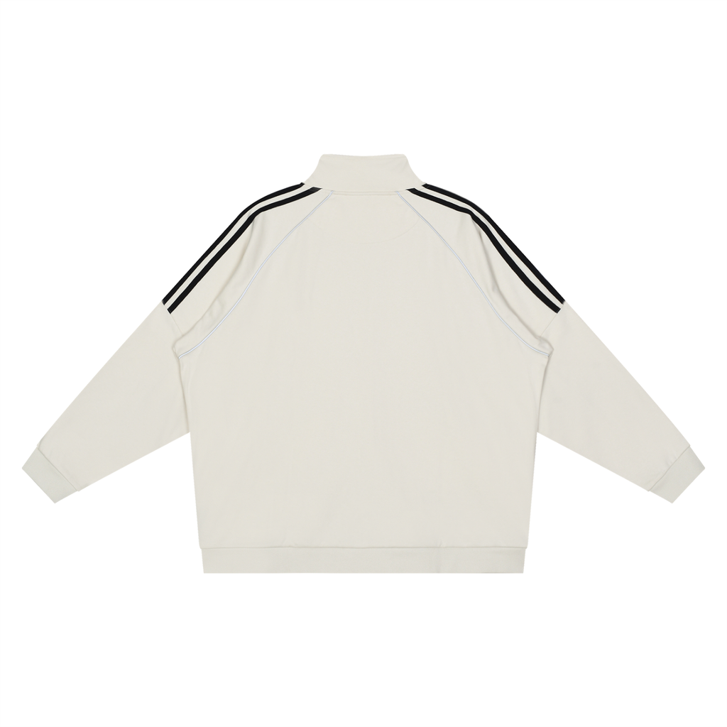 MTW Reflection Striped Raglan Sleeve  Jacket