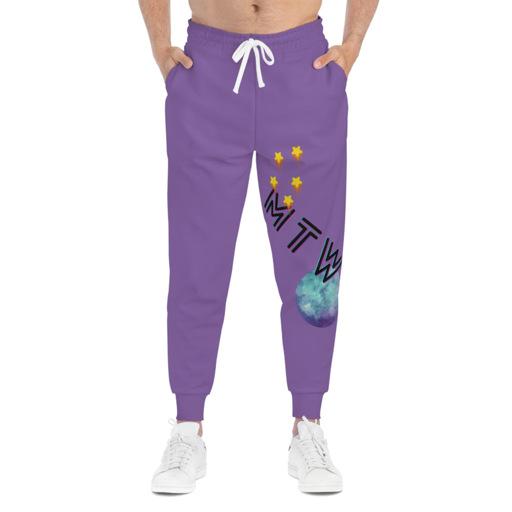 MTW Men/Women Athletic Joggers With Colorful MTW Design