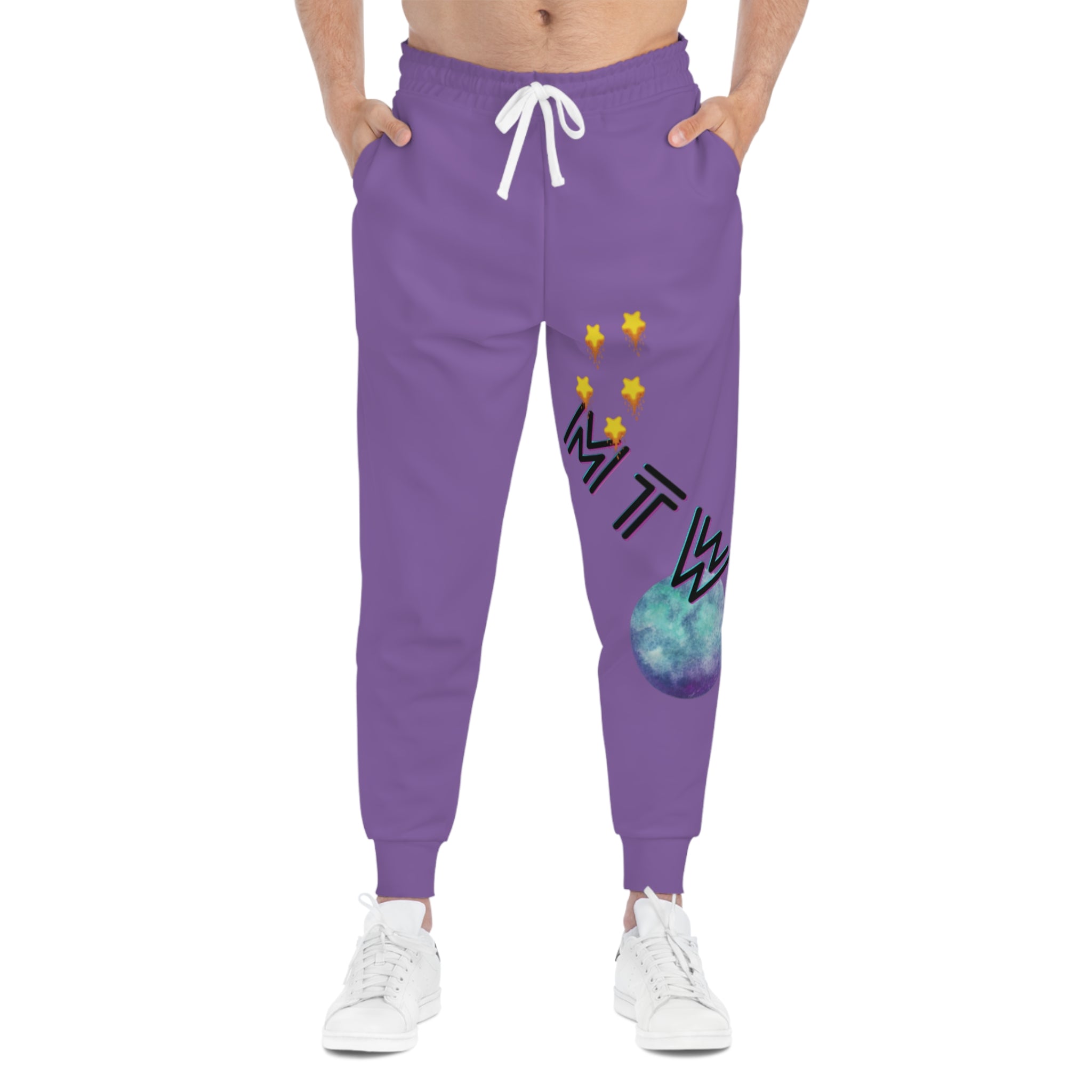 MTW Men/Women Athletic Joggers With Colorful MTW Design