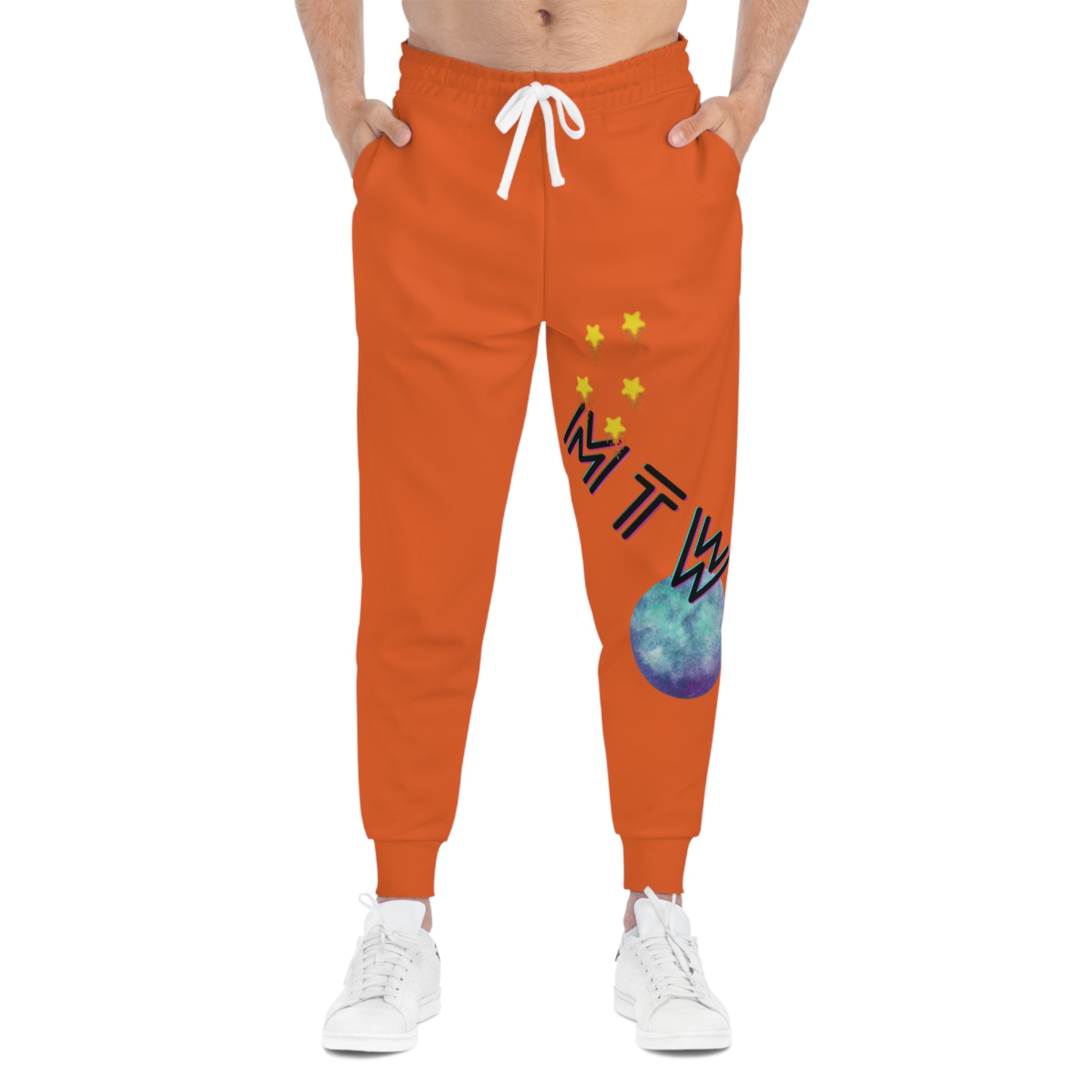 MTW Men/Women Athletic Joggers With Colorful MTW Design
