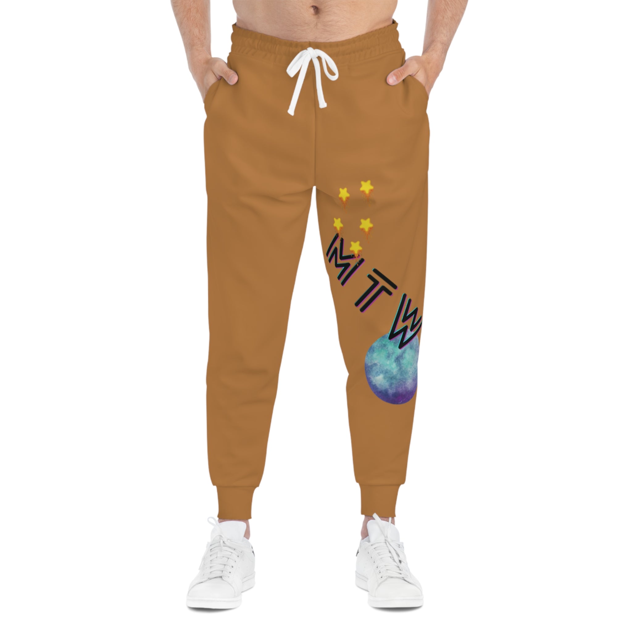 MTW Men/Women Athletic Joggers With Colorful MTW Design