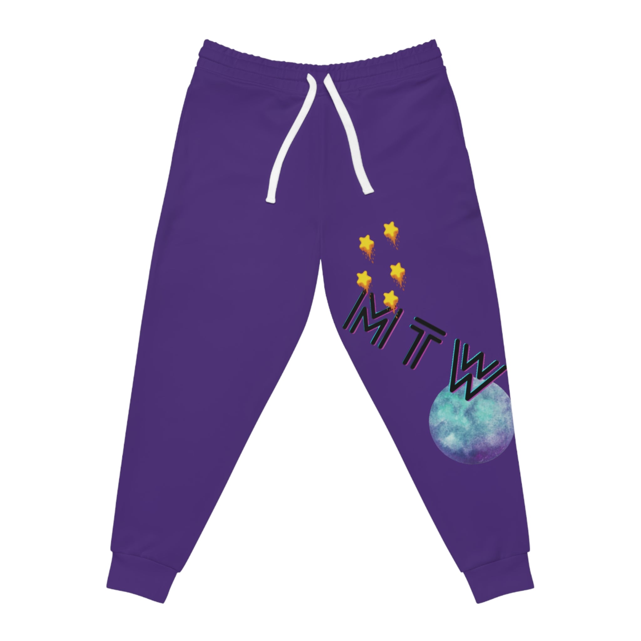 MTW Men/Women Athletic Joggers With Colorful MTW Design