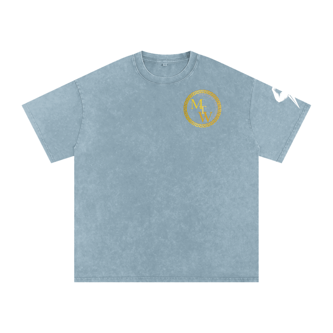 MTW Snow Washed Oversized Cotton T-Shirt