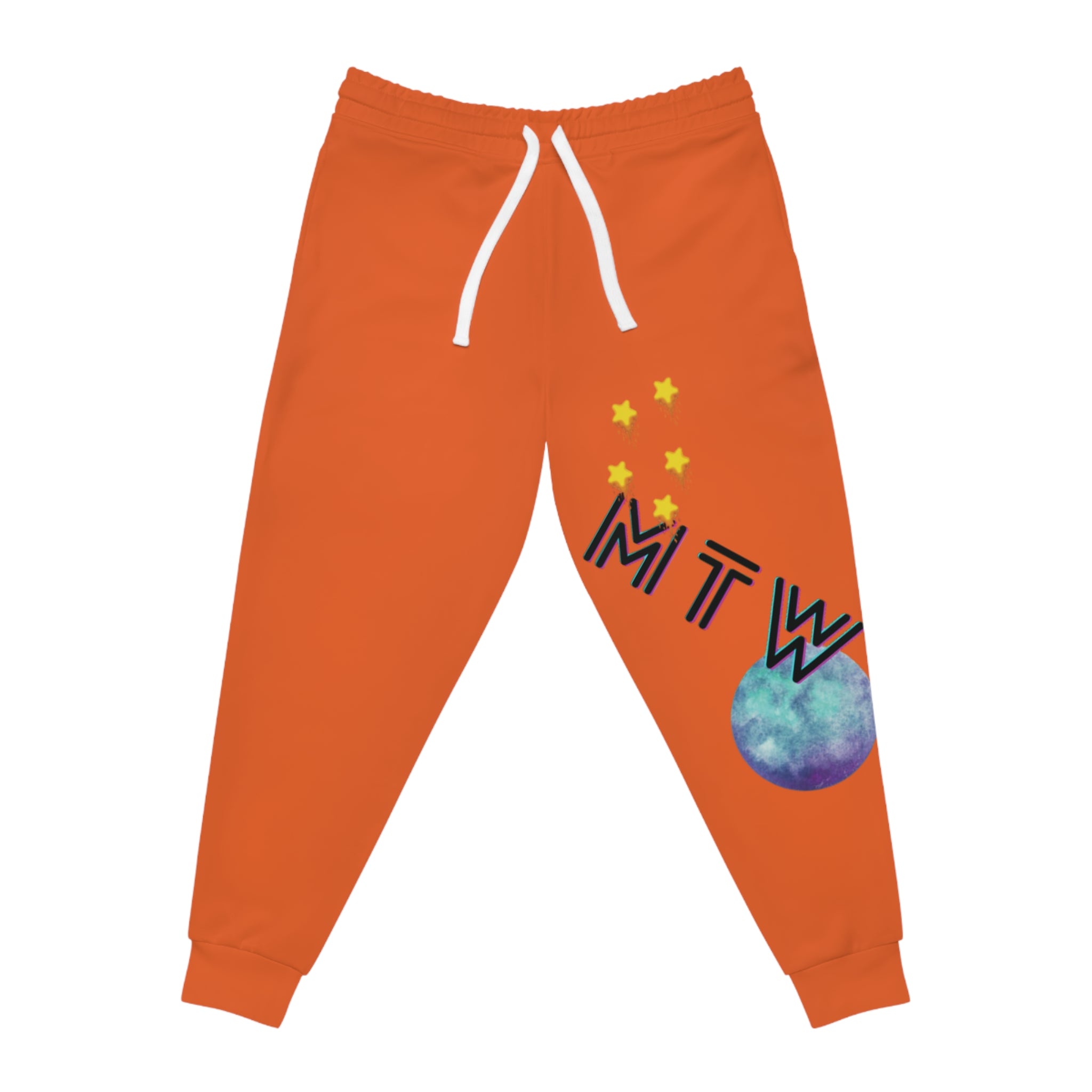 MTW Men/Women Athletic Joggers With Colorful MTW Design