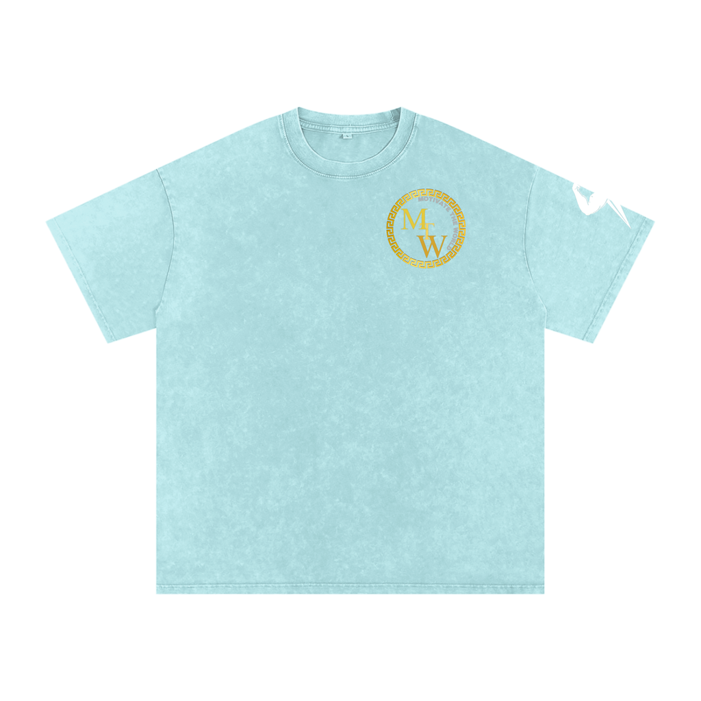 MTW Snow Washed Oversized Cotton T-Shirt