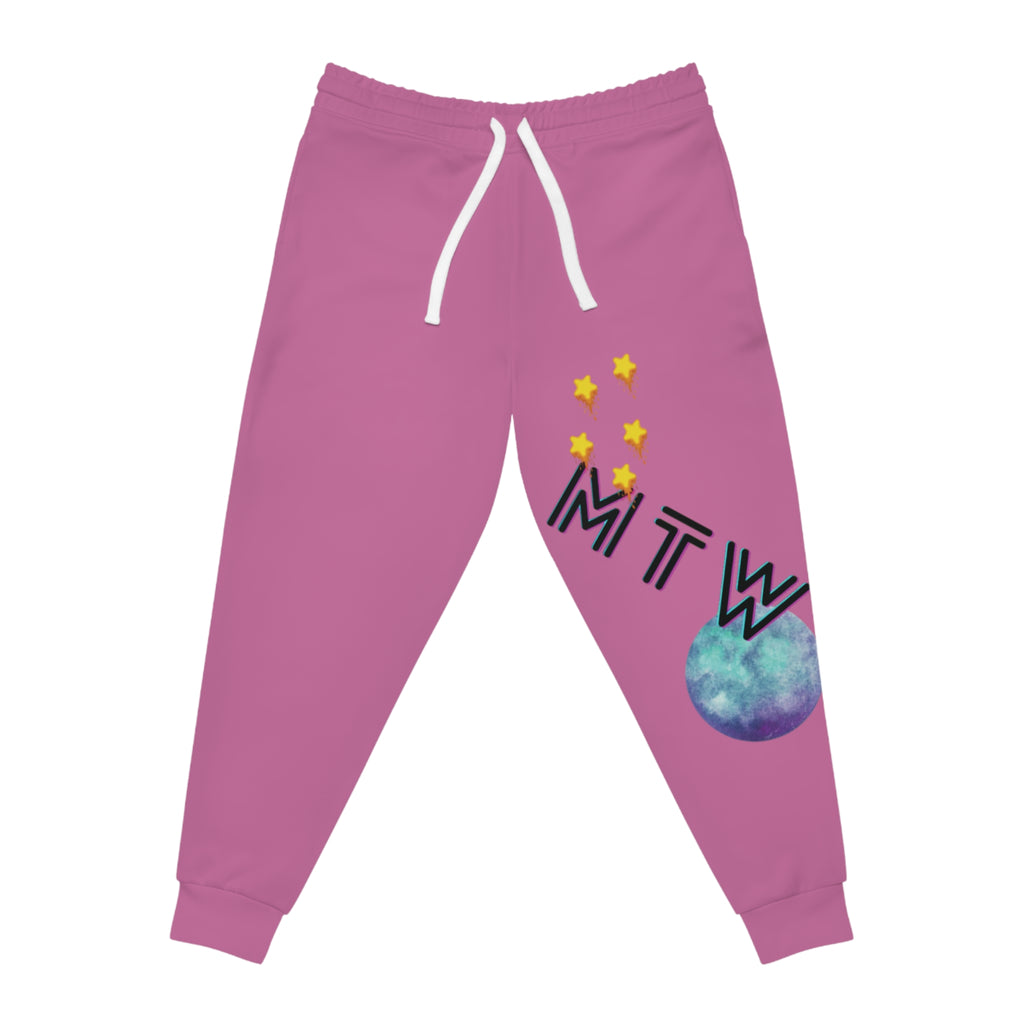 MTW Men/Women Athletic Joggers With Colorful MTW Design