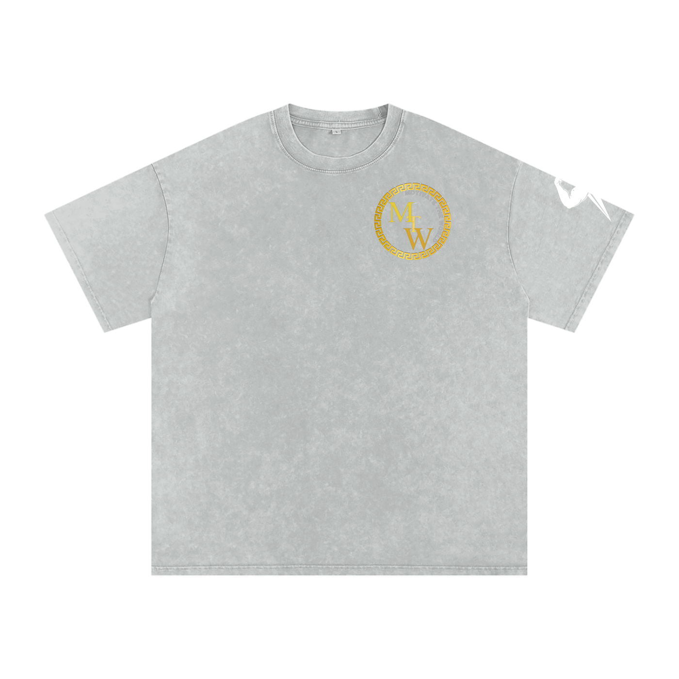 MTW Snow Washed Oversized Cotton T-Shirt