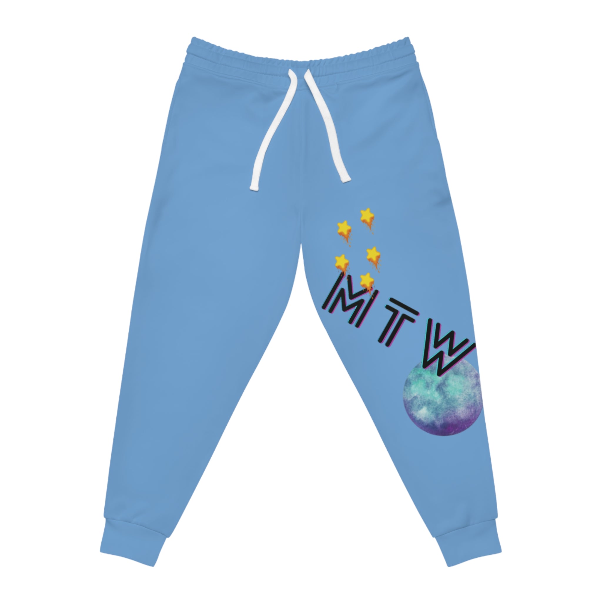 MTW Men/Women Athletic Joggers With Colorful MTW Design