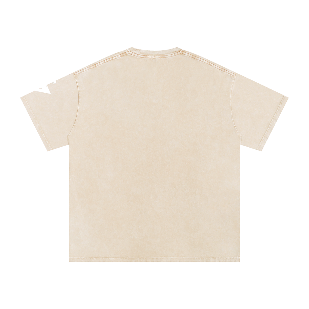 MTW Snow Washed Oversized Cotton T-Shirt
