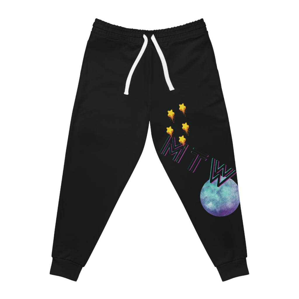 MTW Men/Women Athletic Joggers With Colorful MTW Design