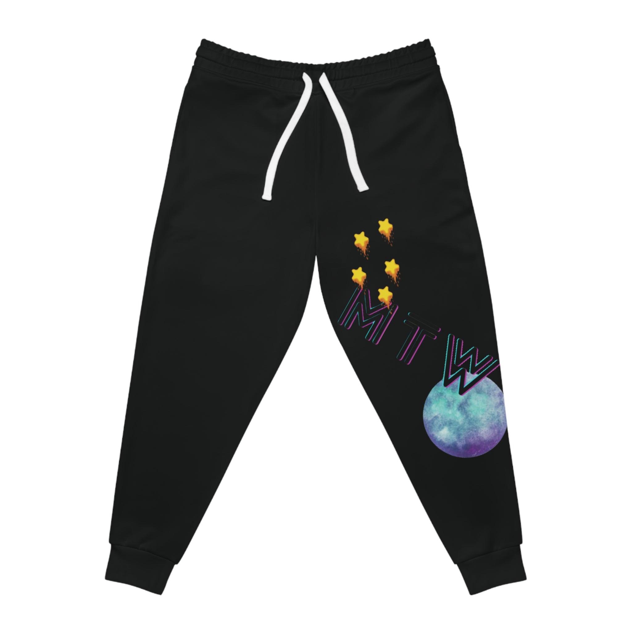 MTW Men/Women Athletic Joggers With Colorful MTW Design