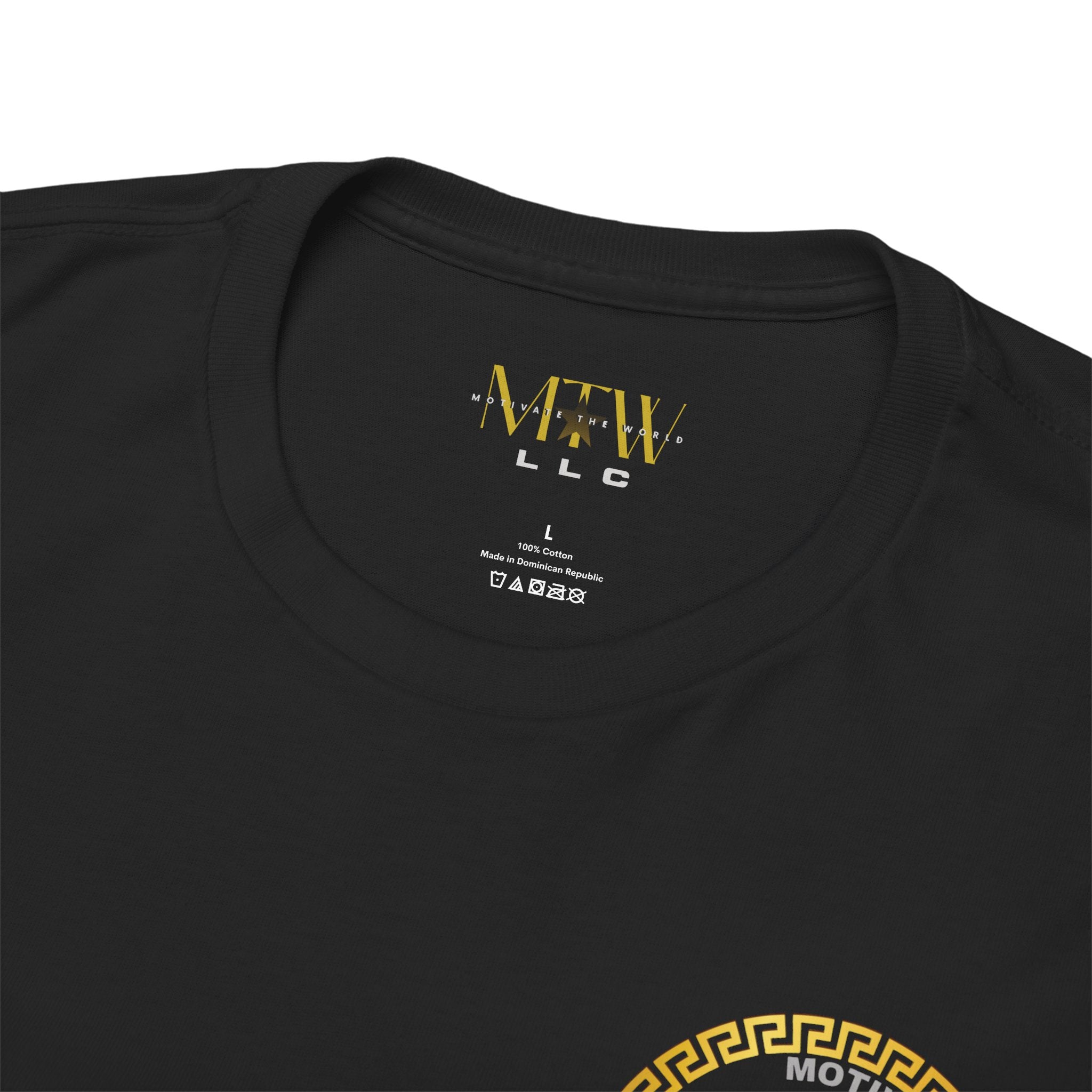 MTW Motivate The World Muscle Heavy Cotton Tee