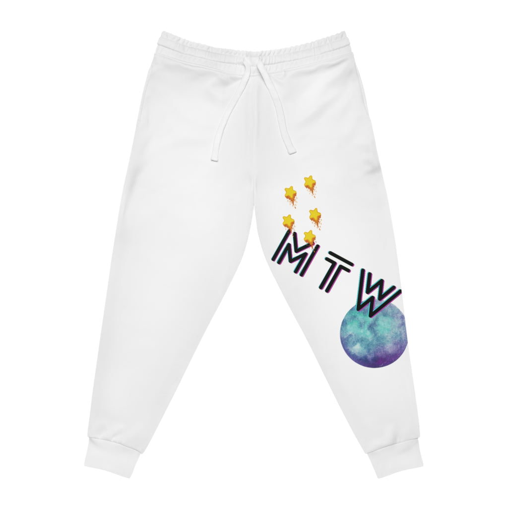 MTW Men/Women Athletic Joggers With Colorful MTW Design
