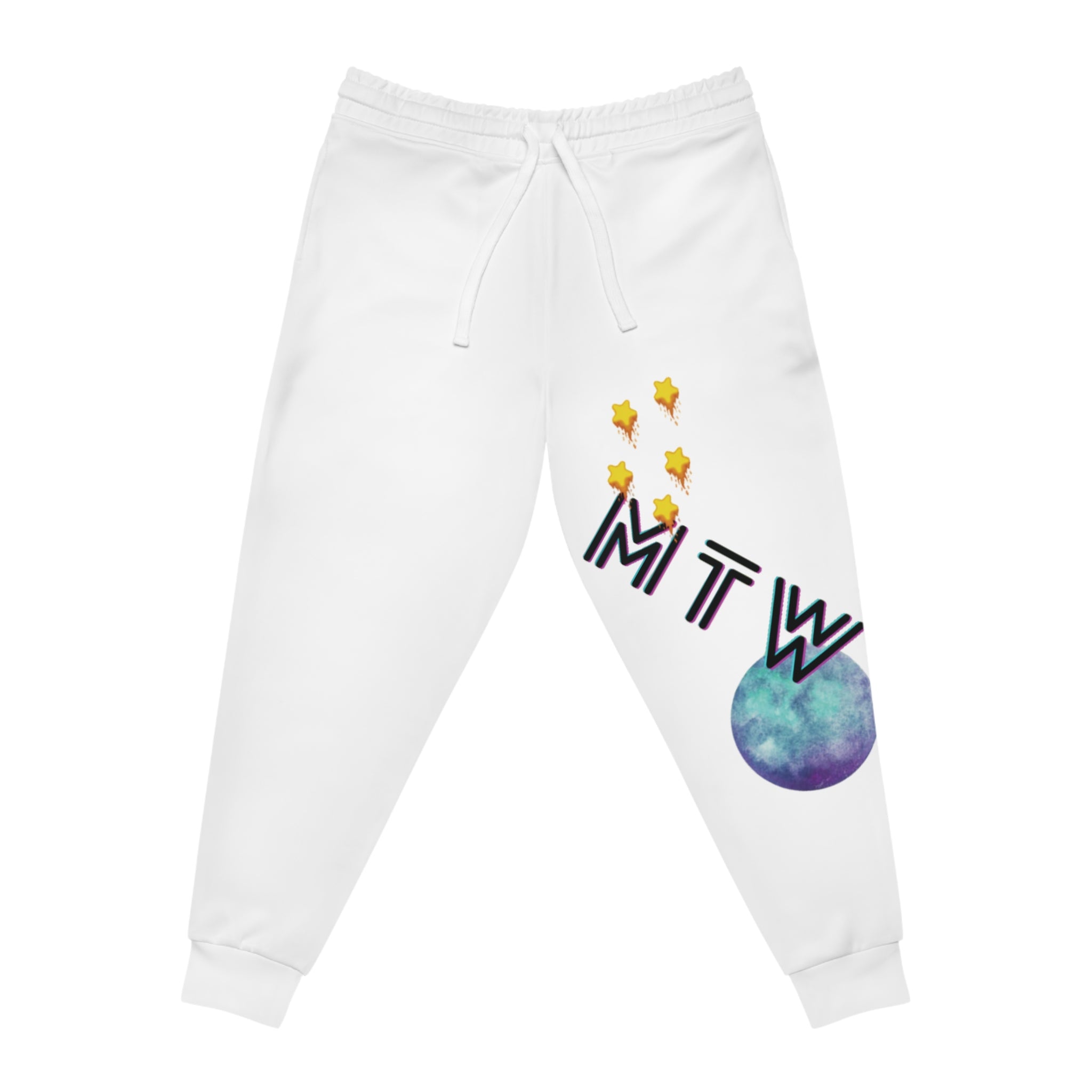 MTW Men/Women Athletic Joggers With Colorful MTW Design