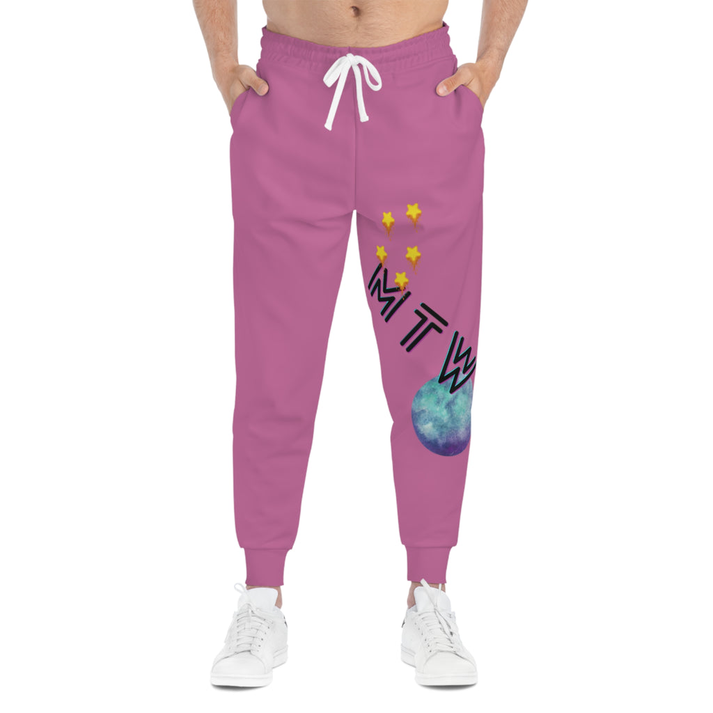 MTW Men/Women Athletic Joggers With Colorful MTW Design
