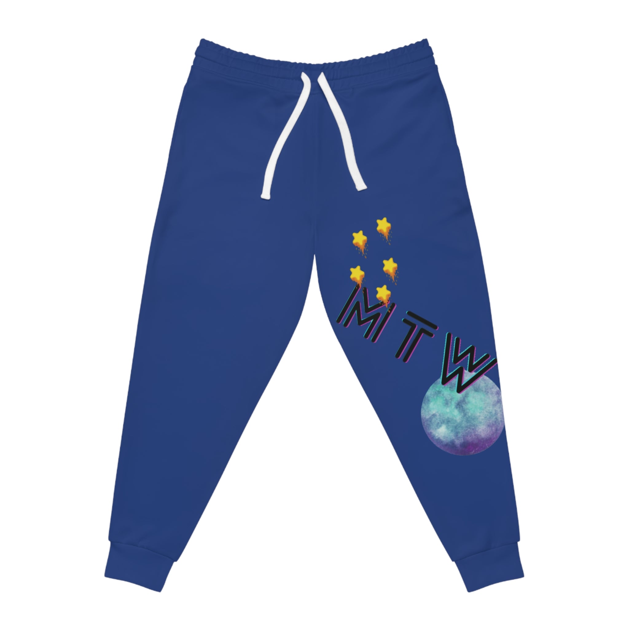 MTW Men/Women Athletic Joggers With Colorful MTW Design