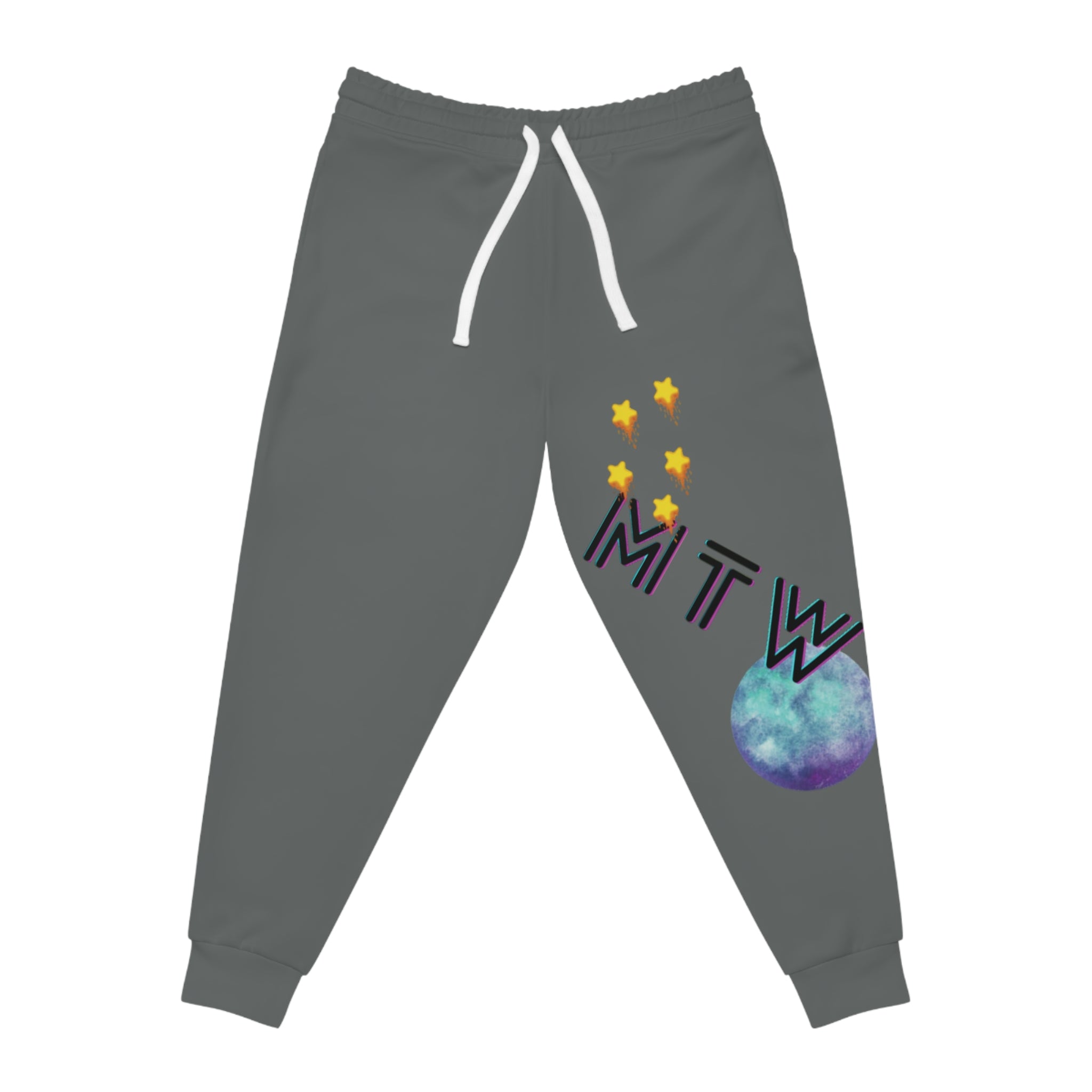 MTW Men/Women Athletic Joggers With Colorful MTW Design