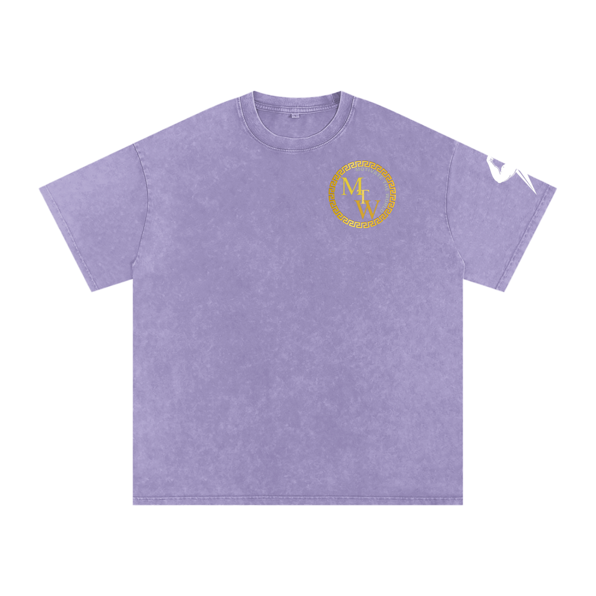 MTW Snow Washed Oversized Cotton T-Shirt