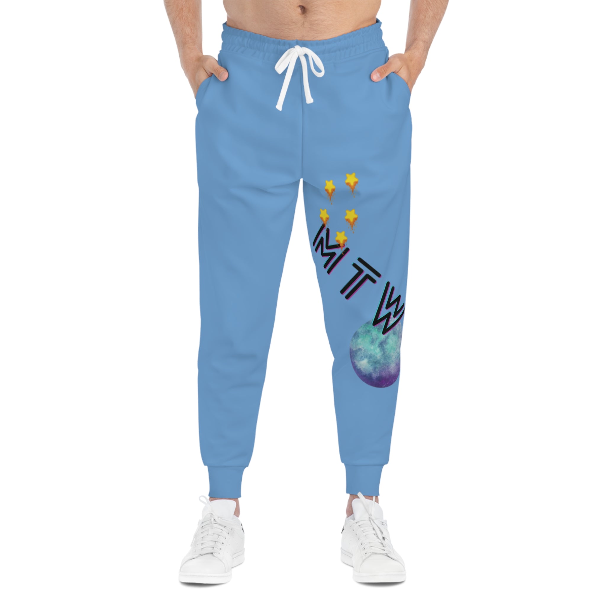 MTW Men/Women Athletic Joggers With Colorful MTW Design