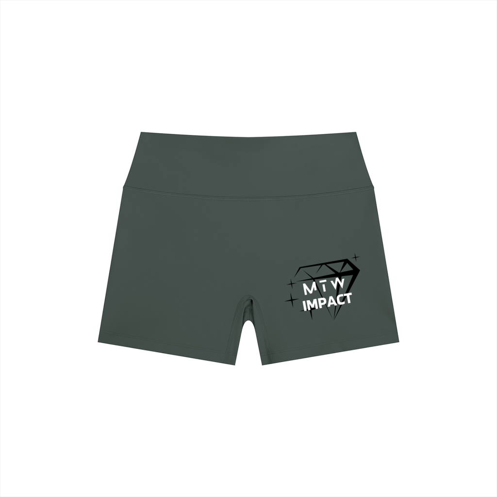 MTW Impact Women High Rise Yoga Shorts