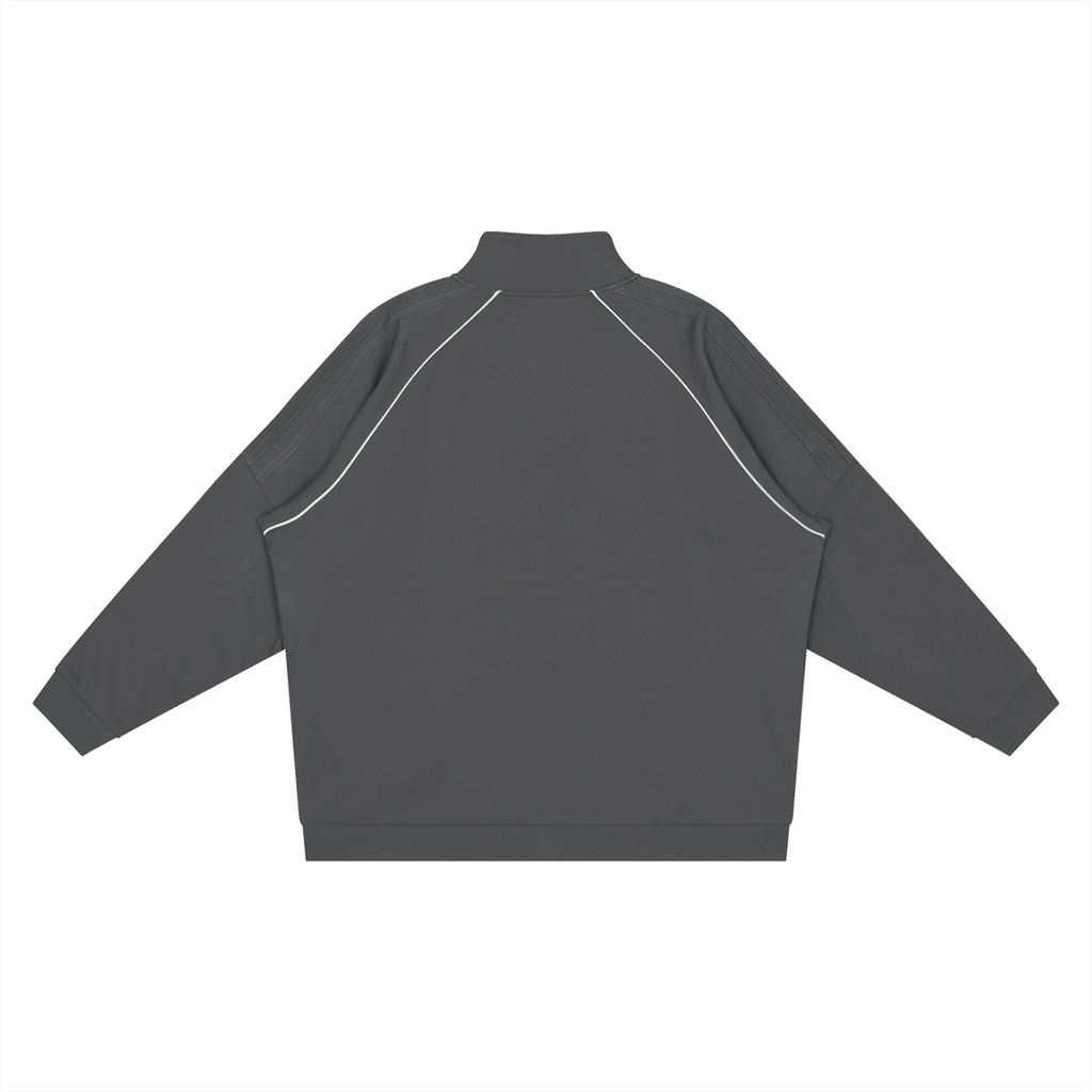 MTW Reflection Striped Raglan Sleeve  Jacket