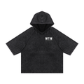 MTW Snow Washed Hooded Boxy T-Shirt