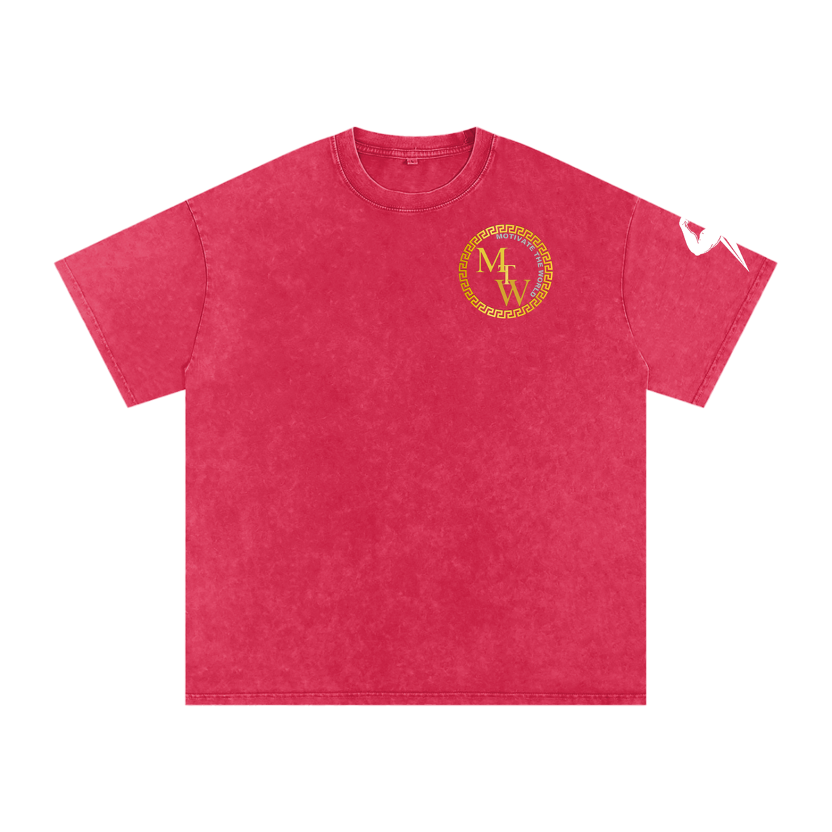 MTW Snow Washed Oversized Cotton T-Shirt