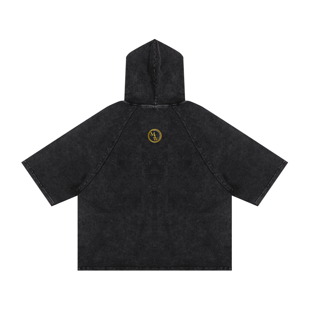 MTW Snow Washed Hooded Boxy T-Shirt