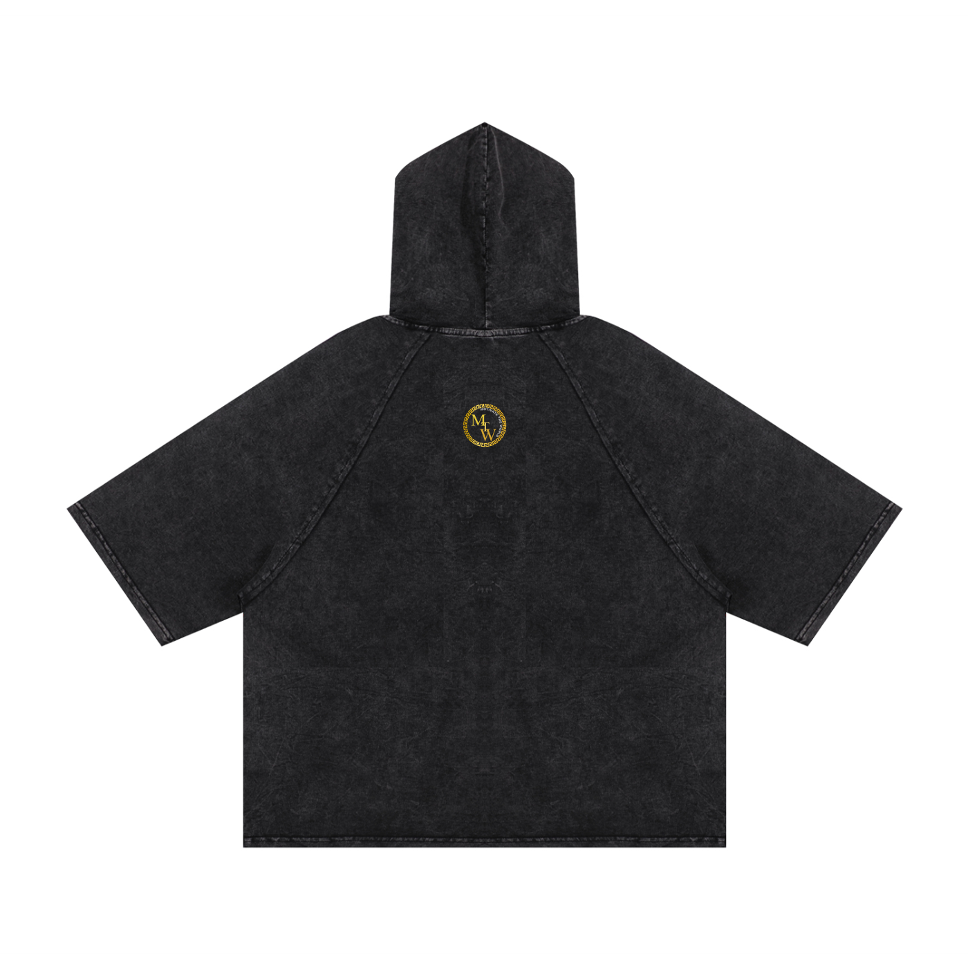 MTW Snow Washed Hooded Boxy T-Shirt