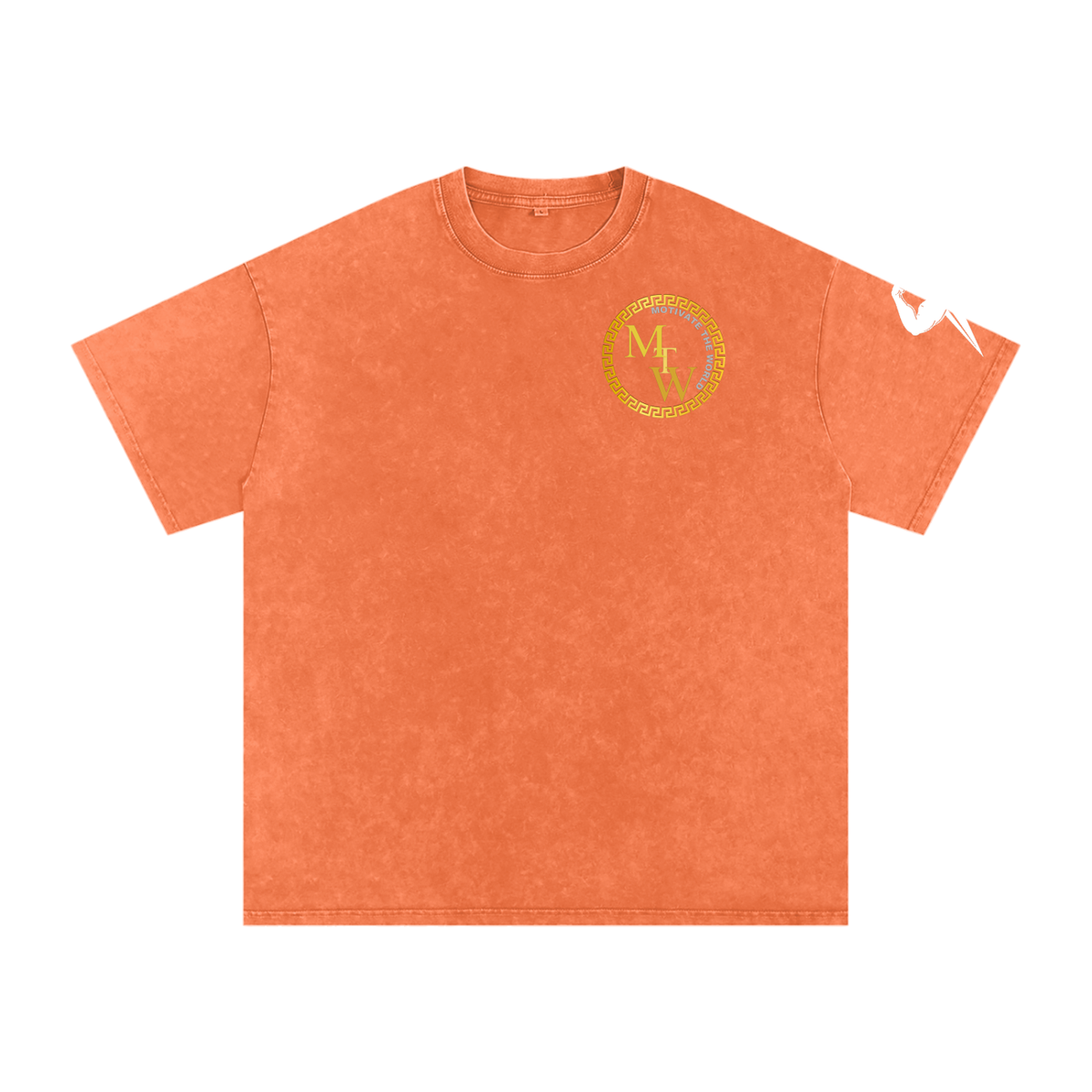 MTW Snow Washed Oversized Cotton T-Shirt
