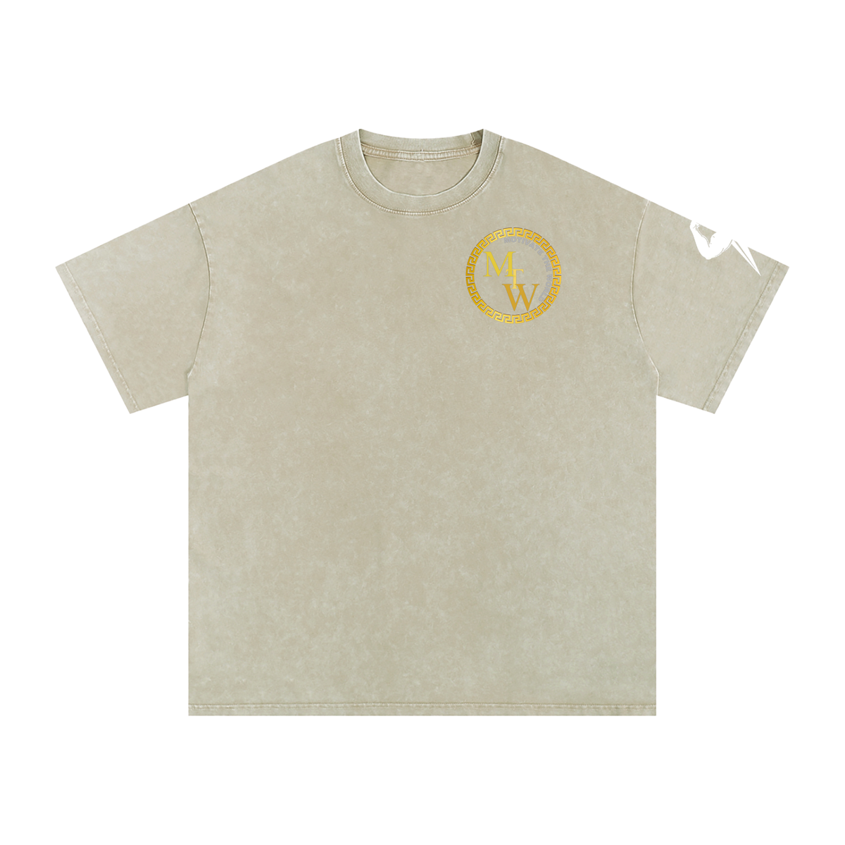 MTW Snow Washed Oversized Cotton T-Shirt