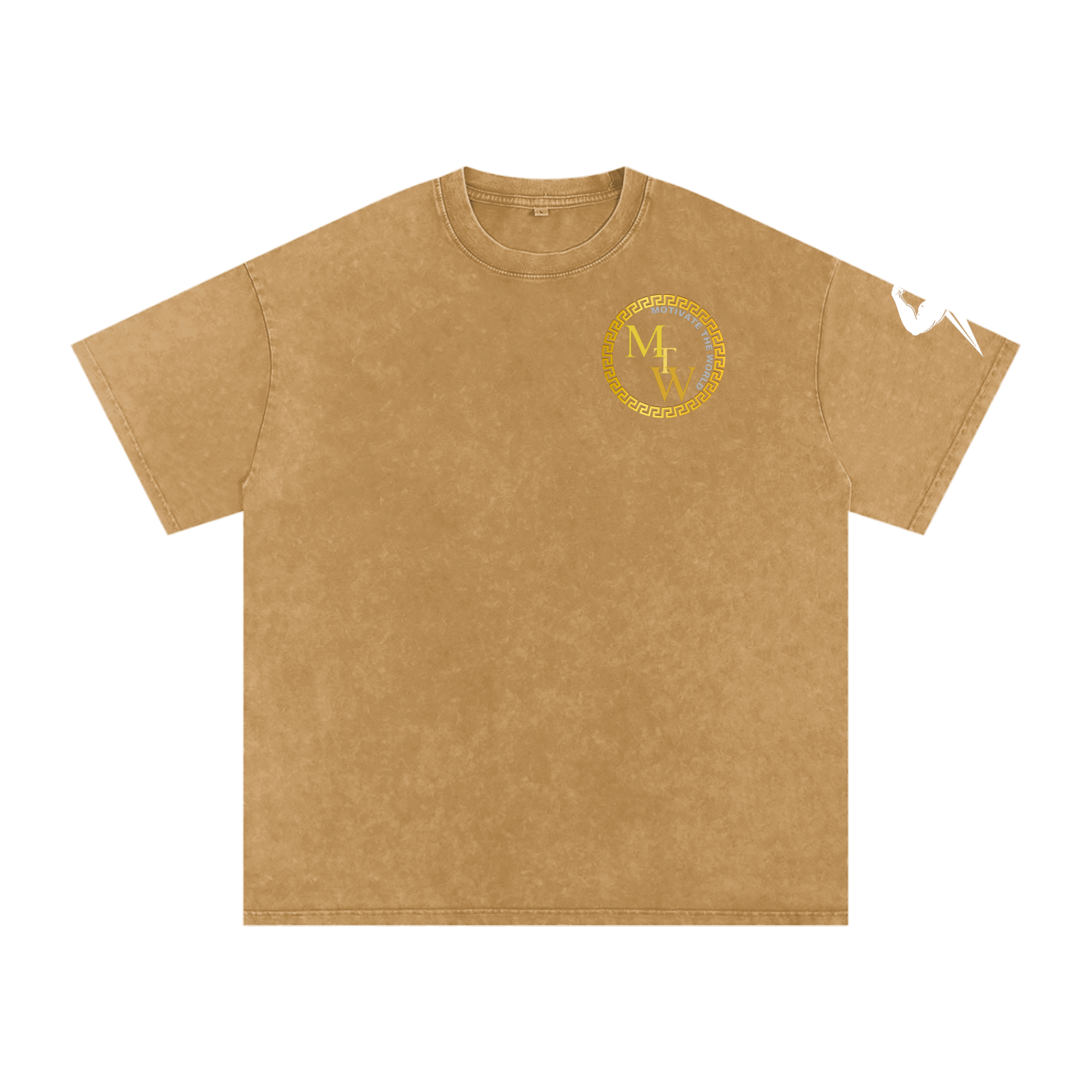 MTW Snow Washed Oversized Cotton T-Shirt