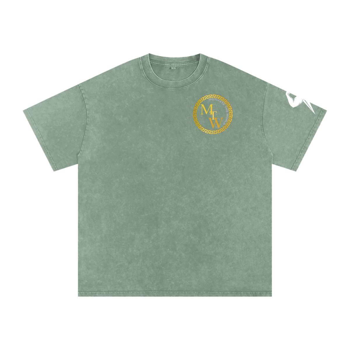MTW Snow Washed Oversized Cotton T-Shirt