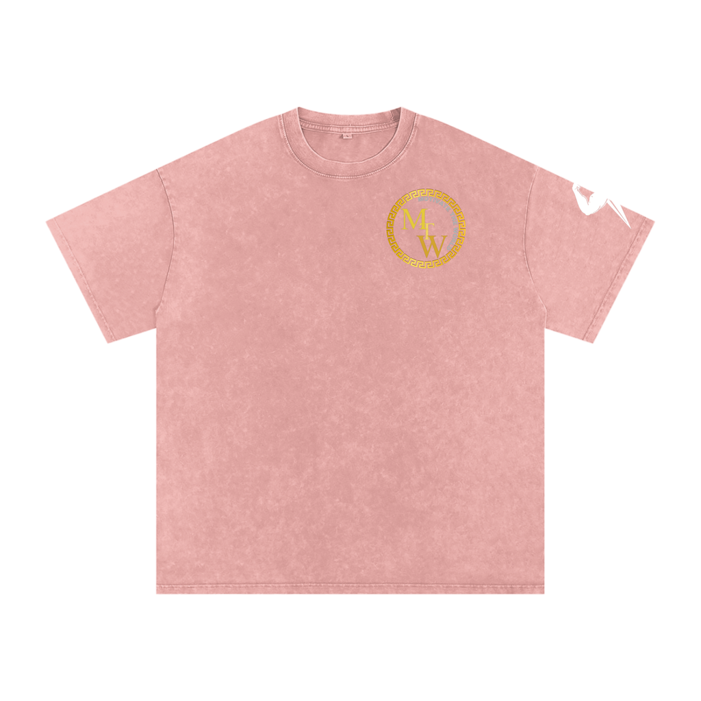 MTW Snow Washed Oversized Cotton T-Shirt